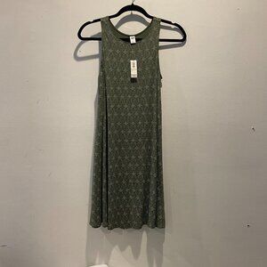 Old Navy Olive Green Mini Dress S/P